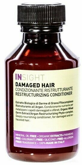 INSIGHT PROFESSIONAL Кондиционер для волос восстанавливающий DAMAGED HAIR, 100 мл
