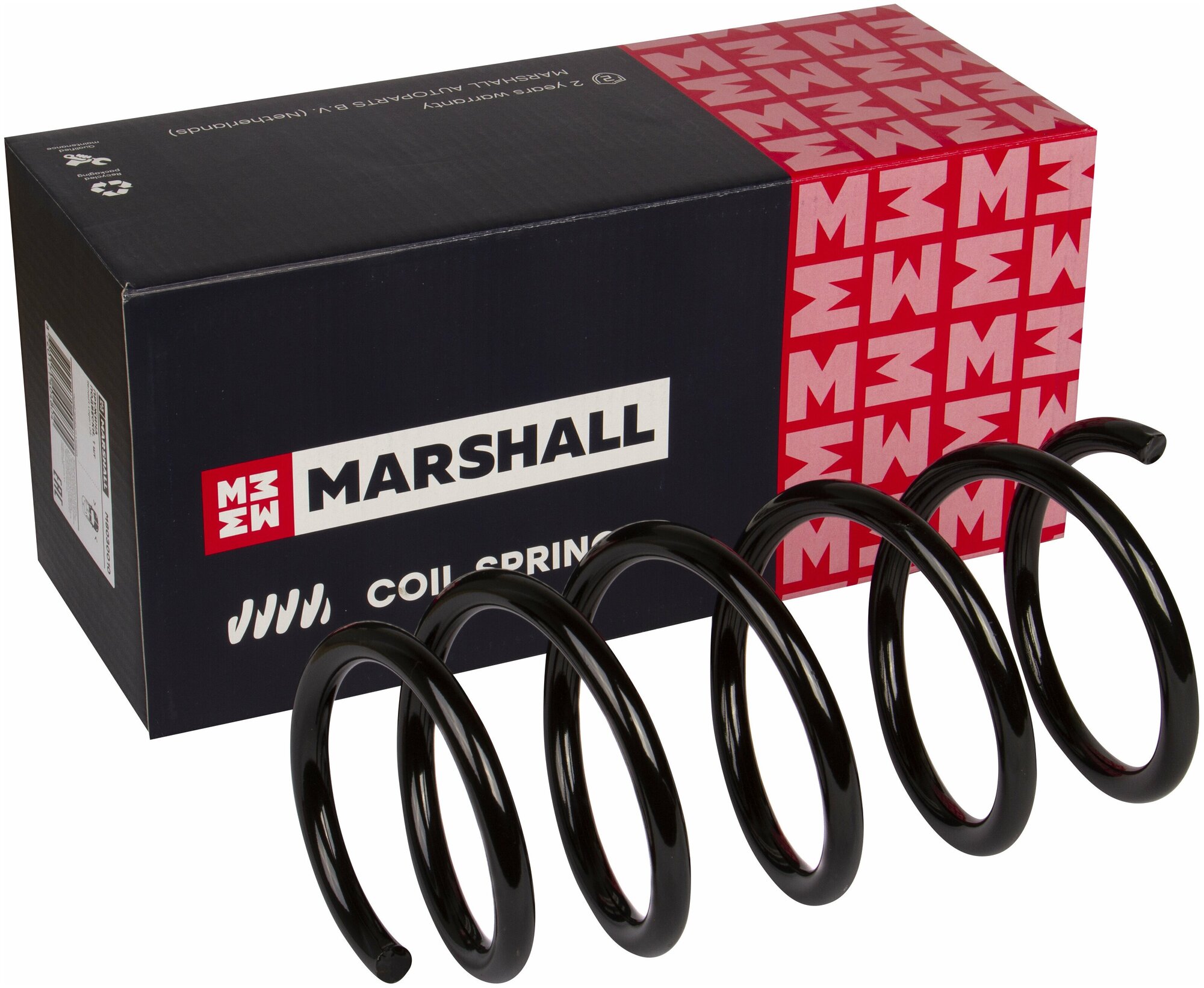 Пружина подвески передн. Renault Logan 04- Lada Largus 12- () перед Marshall M8030010