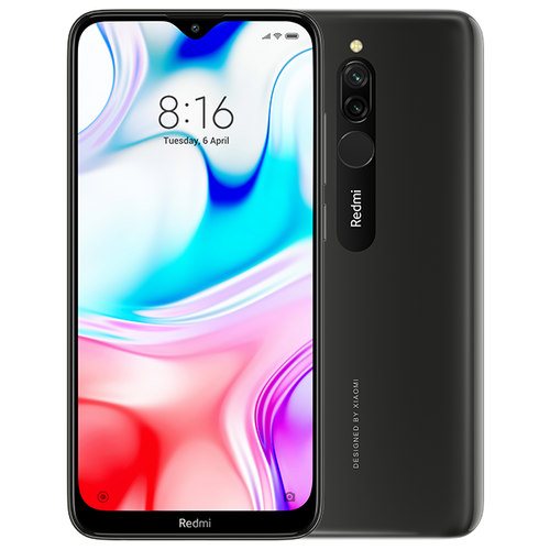 фото Смартфон Xiaomi Redmi 8 4/64GB черный оникс