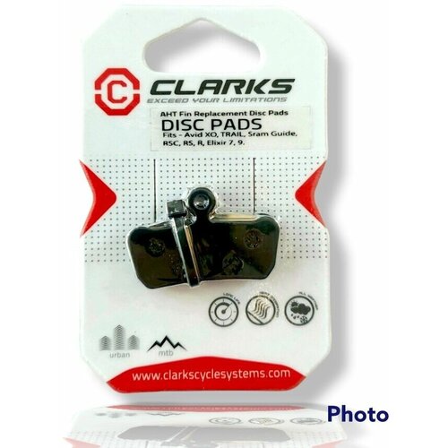 Колодки тормозные Clarks Finned Replacement - Avid XO Sram колодки для велосипеда дисковые sram guide rsc rs r