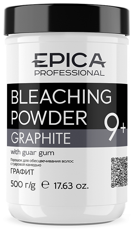 Порошок для обесцвечивания, графит / Bleaching Powder Graphite 500 гр