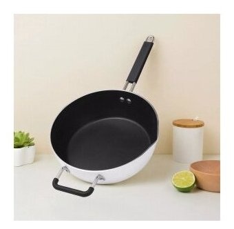 Сковорода Zhiwu Cooking Frying Pan GJC03CM (White/Белый) - фотография № 10