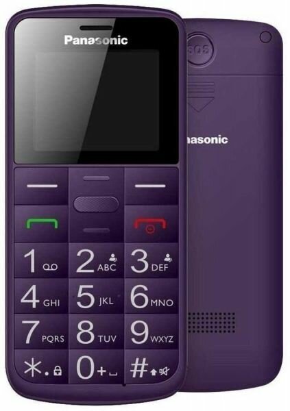 Panasonic KX-TU110RU, 2 SIM, фиолетовый