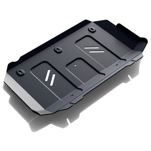 фото Защита картера и кпп автоброня для foton sauvana 4wd 2017-н.в./tunland 4wd 2017-н.в., штампованная, сталь 1,8 мм, с крепежом, 111.04401.1