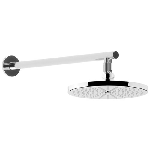 Лейка верхнего душа с держателем настенным BRUMA SHOWER SYSTEMS 145 524 5PW d200xl350 белый