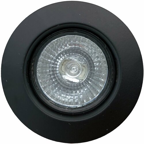 Светильник встраиваемый ARKOSLIGHT Fix35 D55мм макс.20Вт GU4 IP20 12В Черный матовый Без лампы 01550000N