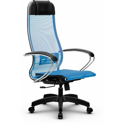 Компьютерное кресло МЕТТА-4(MPRU)/подл.131/осн.001 васильковый/васильковый
