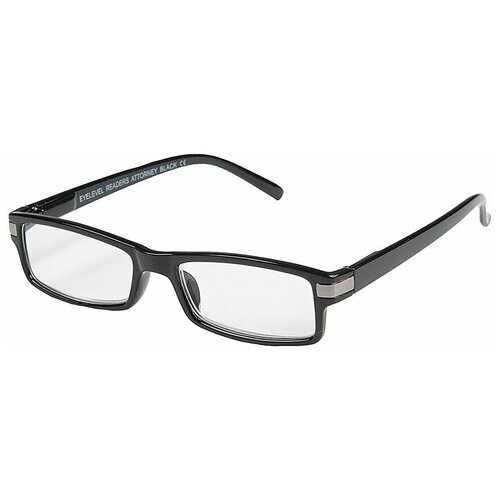 Готовые очки для чтения EYELEVEL Attorney Black Readers +2.5