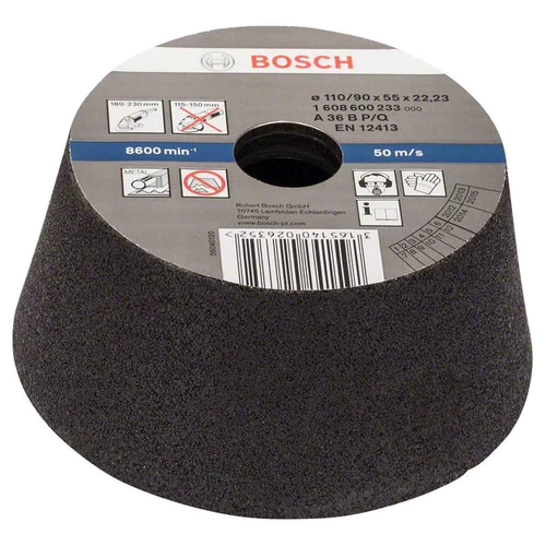 Шлифовальный абразивный диск BOSCH 1608600233