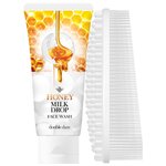 Набор Double Dare Honey milk drop face wash with white I.M. Buddy - изображение