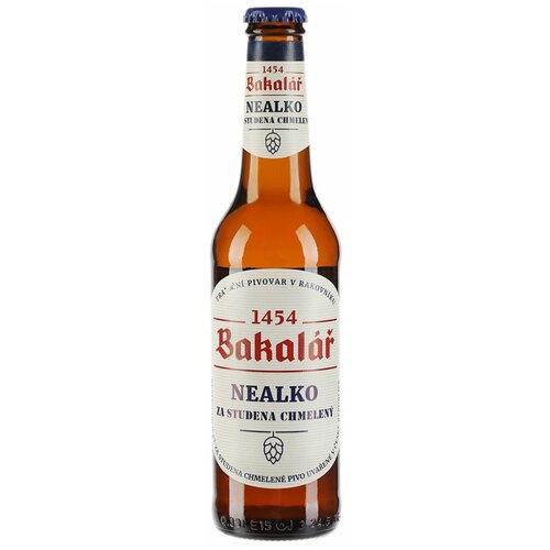 Пиво безалкогольное Bakalar (Бакалар) 0,33 л х 24 бутылки, стекло