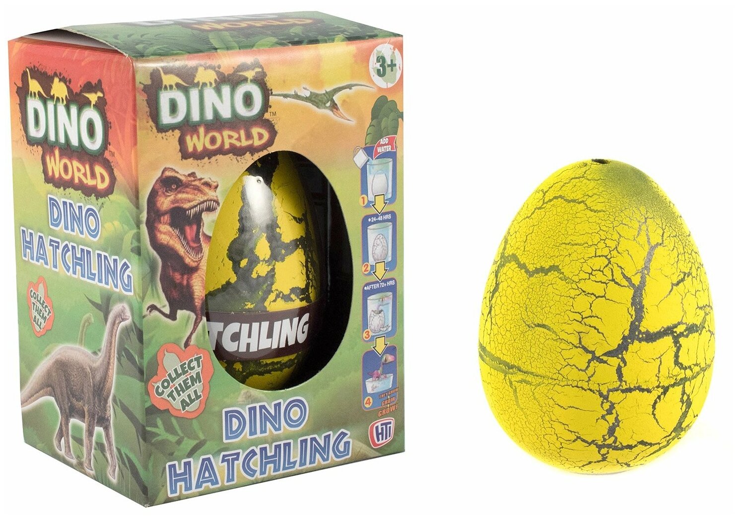 Растущая игрушка HTI Dino World Яйцо динозавра, большое 1373639