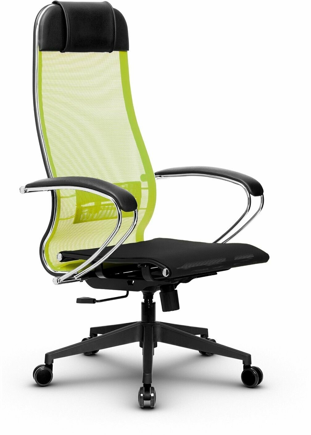 Компьютерное кресло МЕТТА-4(MPRU)/подл.131/осн.002 лайм