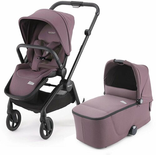 Коляска 2в1 Recaro Sadena, цвет Pale Rose / Black / Prime