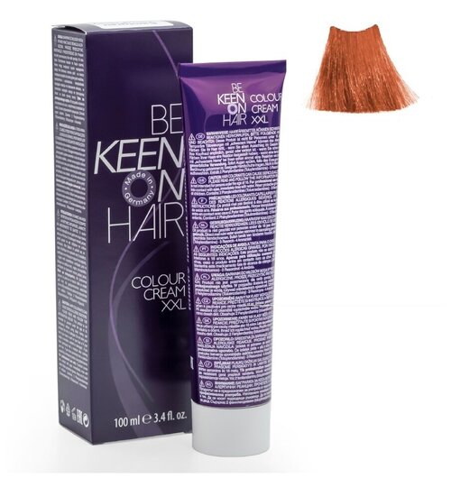 KEEN Be Keen on Hair крем-краска для волос XXL Colour Cream, 9.04 hellblond kupfer