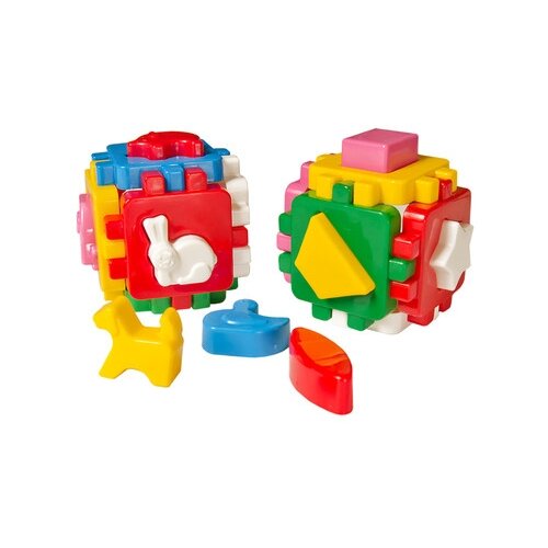 фото Набор из двух кубиков-сортеров "веселая компания" технок