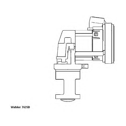 Клапан Egr Mercedes E/C-Class W204/211 200/220cdi 2006=> Wahler арт. 7625D