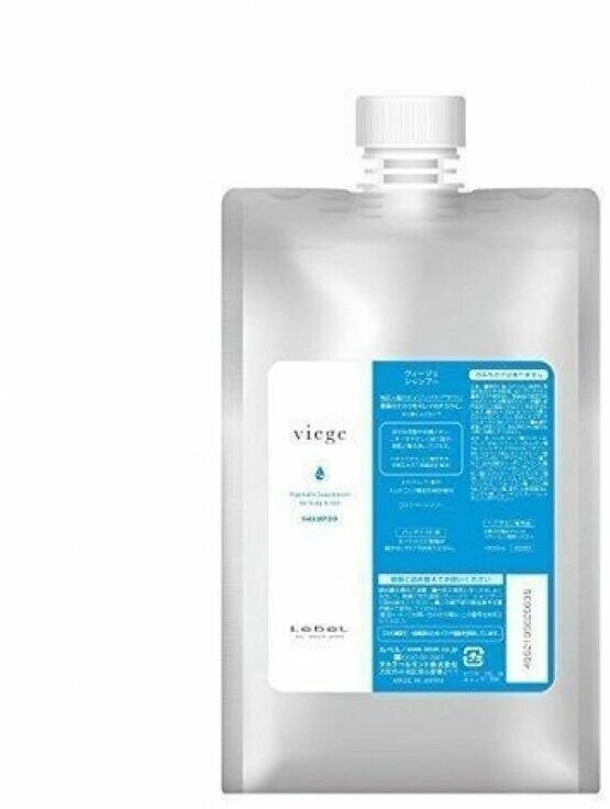 Lebel Viege Shampoo - Шампунь восстанавливающий для волос и кожи головы 1000 мл
