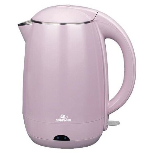 Чайник электрический Добрыня DO-1249P пластик 18 л 2000 Вт белый 263100₽