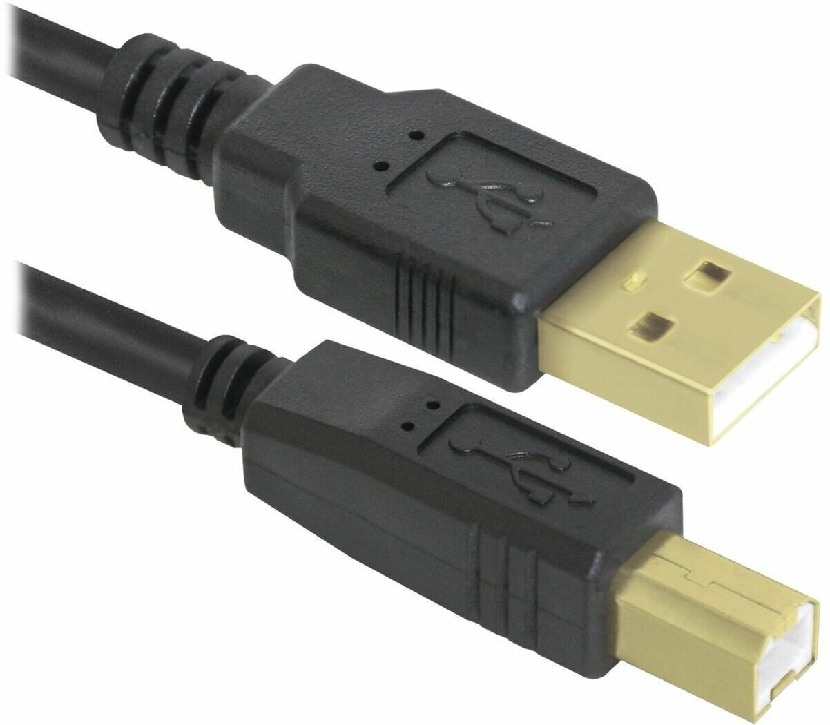 USB кабель Defender USB04-06PRO USB2.0 AM-BM, 1.8м