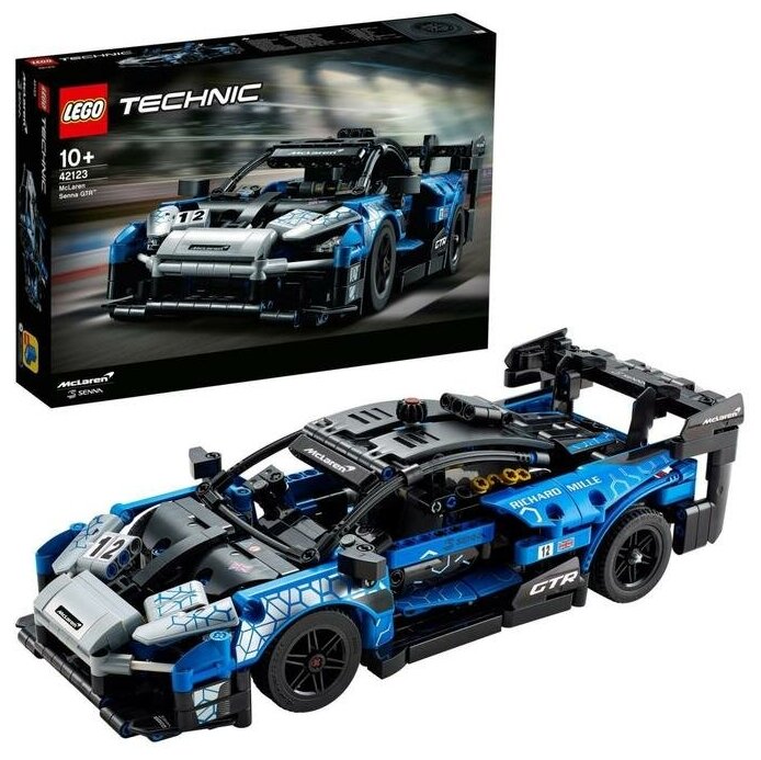 Конструктор Sembo Block "Гоночный McLaren Senna" 701506 491 деталь