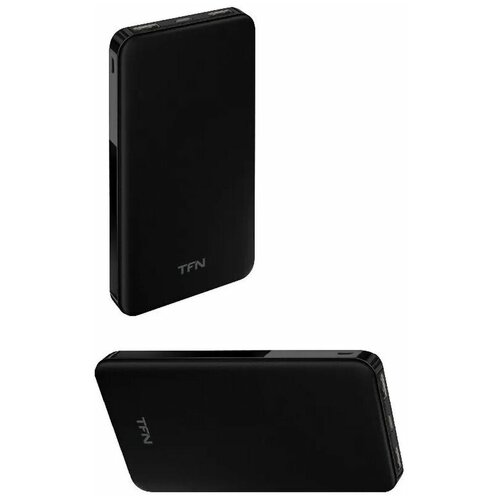 внешний аккумулятор power bank slim duo 10000mah black -pb-202-bk черный 319000₽