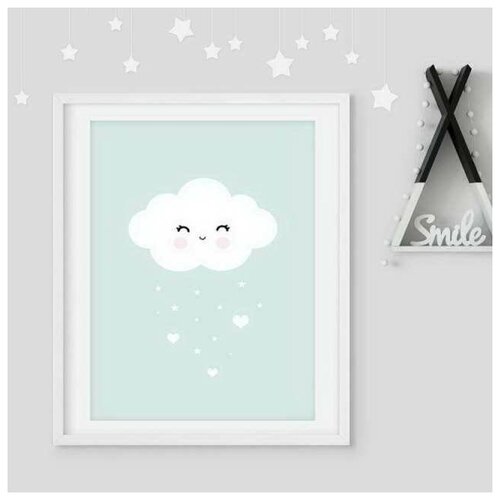 Интерьерный дизайнерский постер 