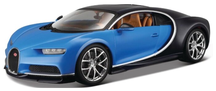 Welly "Bugatti Chiron " - модель машины 1:24 синяя