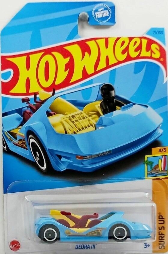 Машинка детская Hot Wheels коллекционная DEORA III