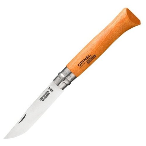 Нож складной OPINEL №12 Carbon Beech (113120) коричневый нож складной opinel 9 carbon beech 113090 дерево