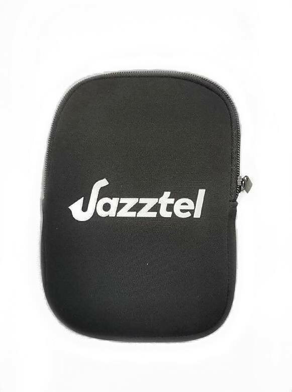 Защитный чехол JazzTel Case SC для хранения наушников, гарнитуры, колонки, черный (JT_case-soft)