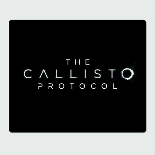 Коврик для компьютерной мышки Rocket - Callisto Protocol, игра, 23x19 см