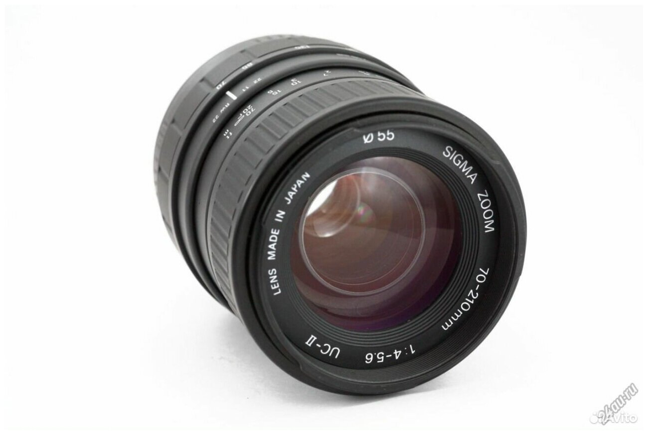 Sigma Zoom 70-210mm f4-5.6 UC-II для Canon