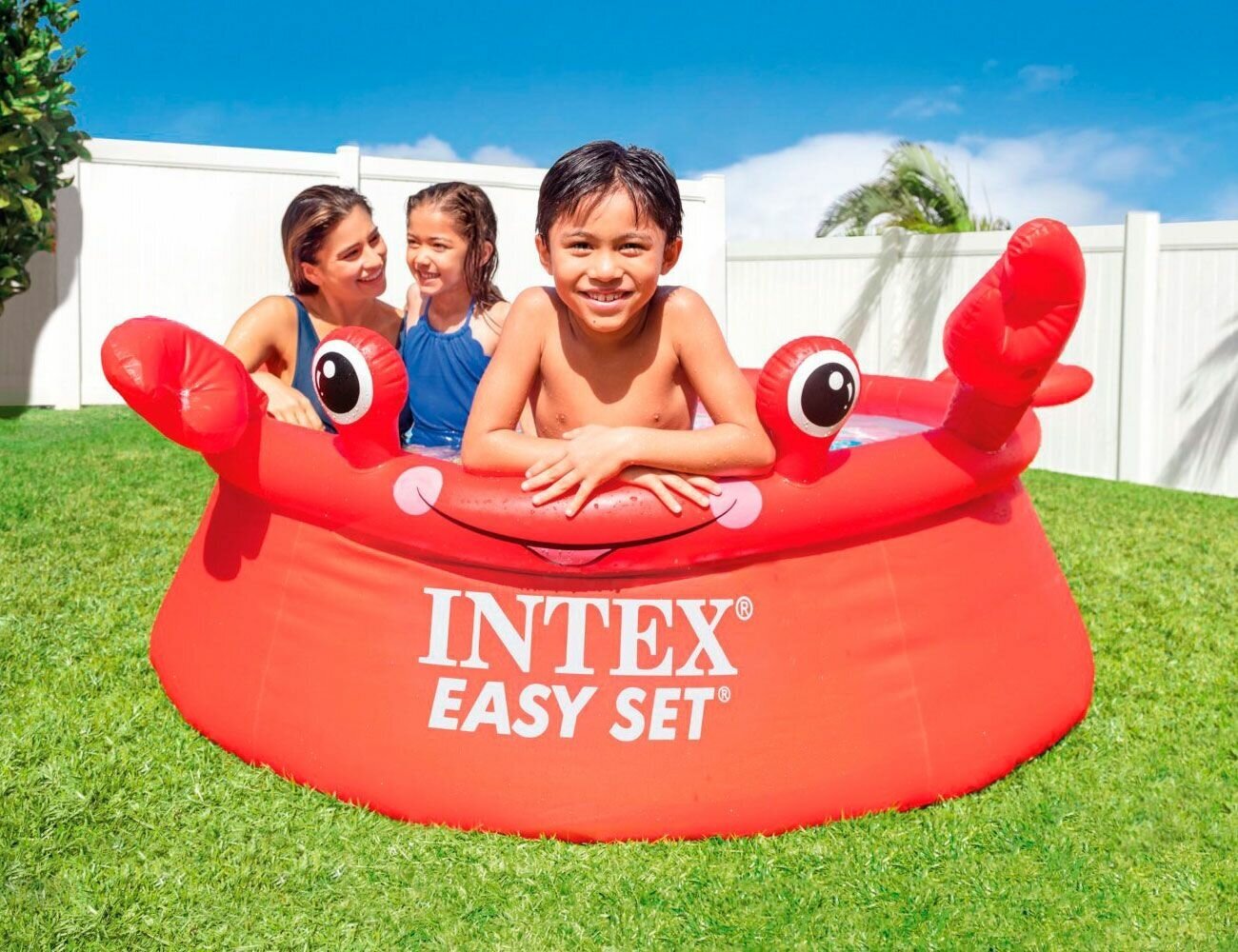 Надувной бассейн INTEX Веселый краб (Easy Set pool), 183х51 см, от 3 лет