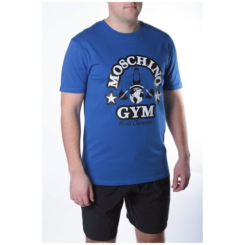 фото Футболка moschino мужская спортивная