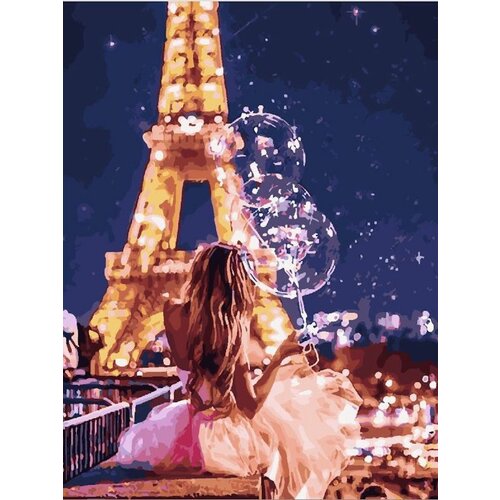 Картина по номерам Парижский вечер 40х50 см АртТойс