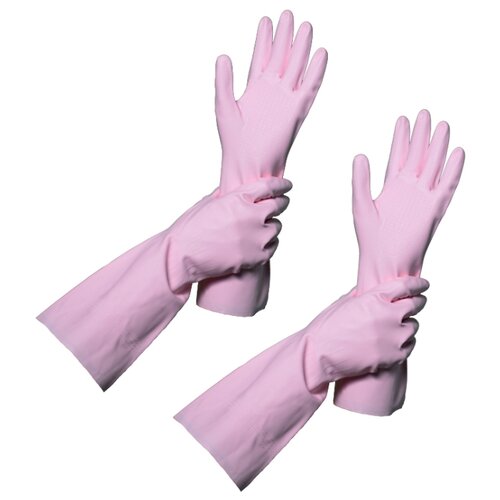 фото Перчатки хозяйственные dual protection kit (2 пары), р.m true glove