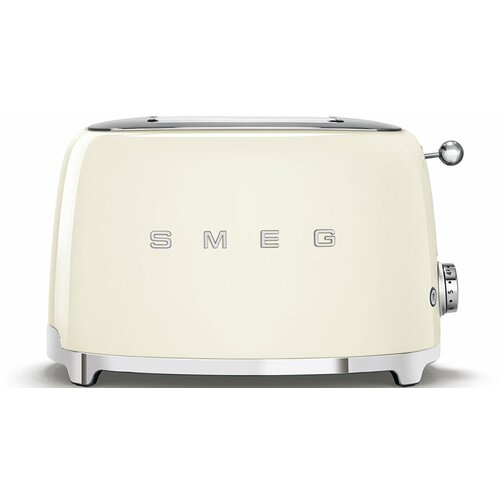 Тостер Smeg TSF01CREU Global, кремовый тостер smeg tsf02pgeu