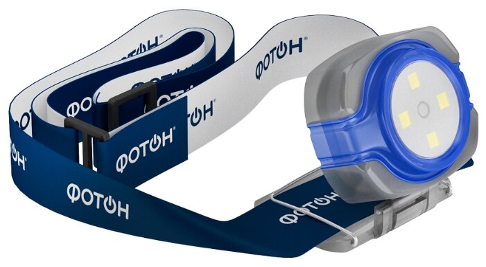 Налобный светодиодный фонарь фотон SH-200 синий 23517 15965726