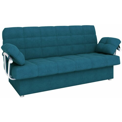 Прямой диван Первый Мебельный Мальта Синий, шенилл