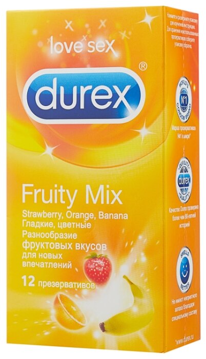 Презервативы Durex Fruity Mix