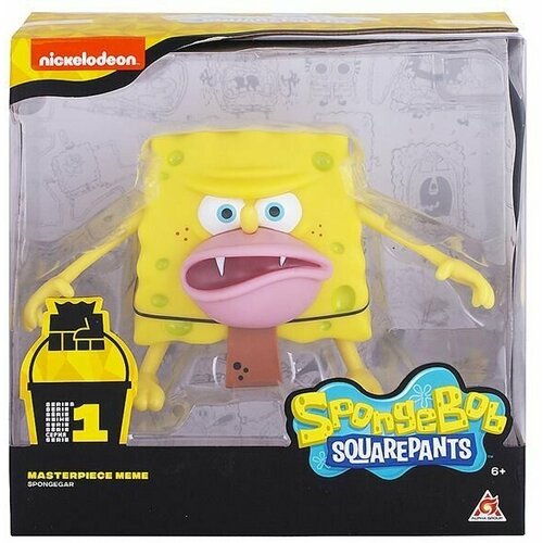 SpongeBob - Фигурка Спанч Боб грубый 20 см (мем коллекция) spongebob фигурка спанч боб насмешливый 20 см мем коллекция