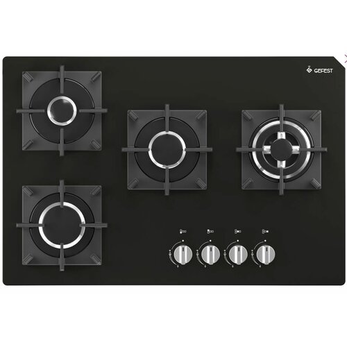 Газовая варочная панель GEFEST ПВГ 2240 К33 черный 2104500₽