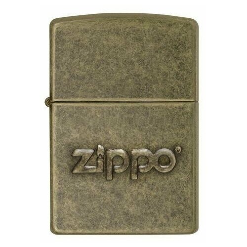 Зажигалка ZIPPO Classic Antique Brass оригинальная бензиновая зажигалка zippo 29149 tree of life с покрытием antique brass дерево жизни