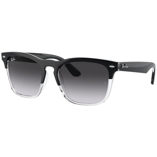 Солнцезащитные очки Ray-Ban, вайфареры, оправа: пластик, градиентные, серый