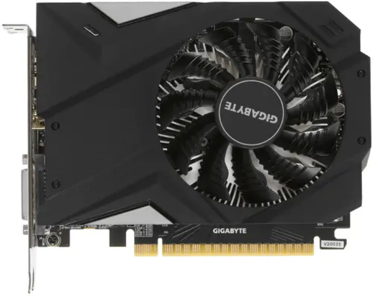 Видеокарта GIGABYTE GeForce GTX 1650 D6 OC 4G (GV-N1656D6-4GD) rev 10