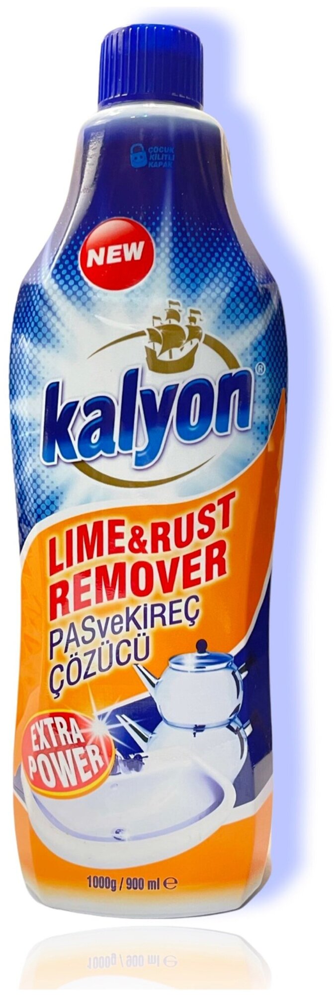 Kalyon Lime and Rust Средство против извести и ржавчины для чистки плиточных швов на полу и уборки в ванной и на кухне