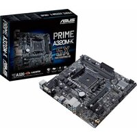 Материнская плата mATX ASUS PRIME A320M-K 90MB0TV0-M0EAY0 (AM4, AMD A320,2*DDR4(3200),4*SATA 6G RAID,2*M.2,4*PCI-E,7.1CH, GLan,4*USB 3.1, D-Sub/HDMI) RTL