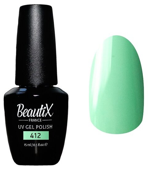 Beautix Гель-лак UV Gel Polish, 15 мл, 412