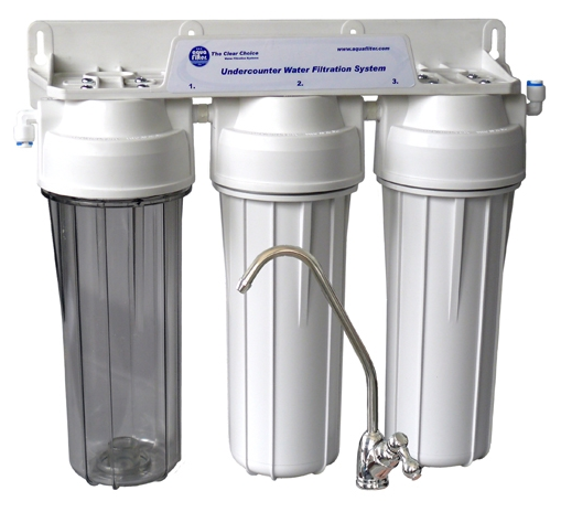 Трехступенчатая система, стандартная очистка воды Aquafilter FP3-2, 503 - фотография № 1